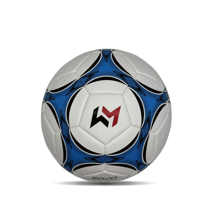 Мягкая и безопасная ПВХ футбольная игра тренировать футбольный футбольный мяч размером 5 для взрослых и детей