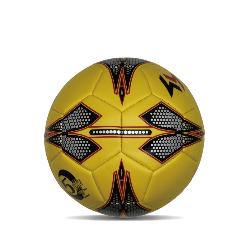 Мягкая и безопасная ПВХ футбольная игра тренировать футбольный футбольный мяч размером 5 для взрослых и детей