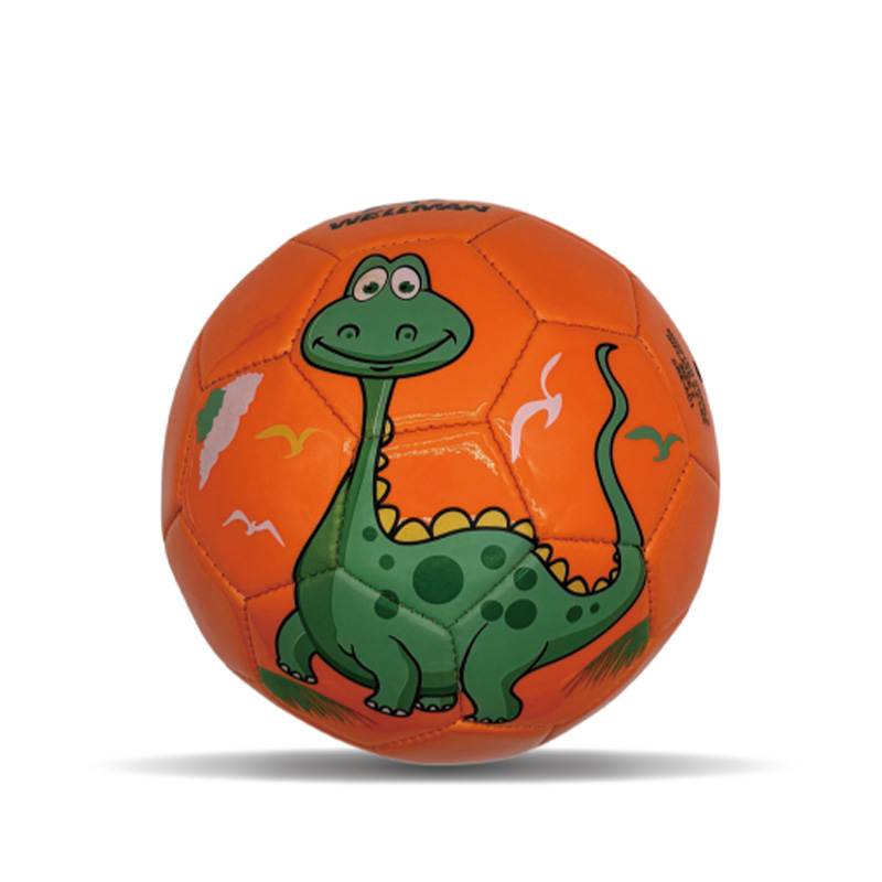 Мини-футбольный мяч из ПВХ с машинной строчкой, размер 2, для девочек, мальчиков, детей